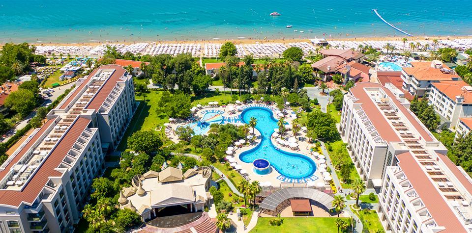 Horus paradise luxury resort 5 карта отеля